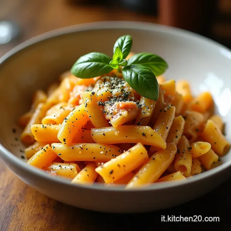 Pasta e Patate alla Siciliana Il Conforto Cremoso
