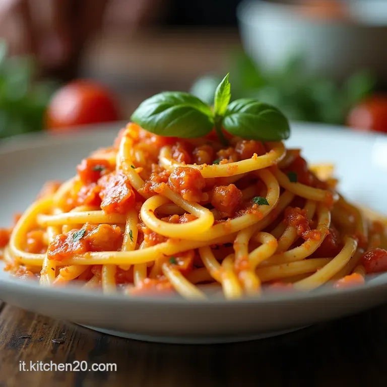 Pasta al Forno Rustica con Peperonata Mediterranea e Fior di Latte