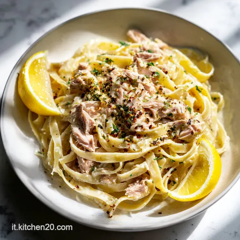 Pasta Fredda Tonno e Limone: Fresca e Veloce