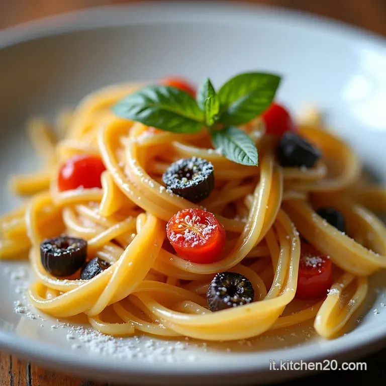 Pasta Fredda Tricolore al Profumo di Basilico Un Omaggio allEstate Italiana
