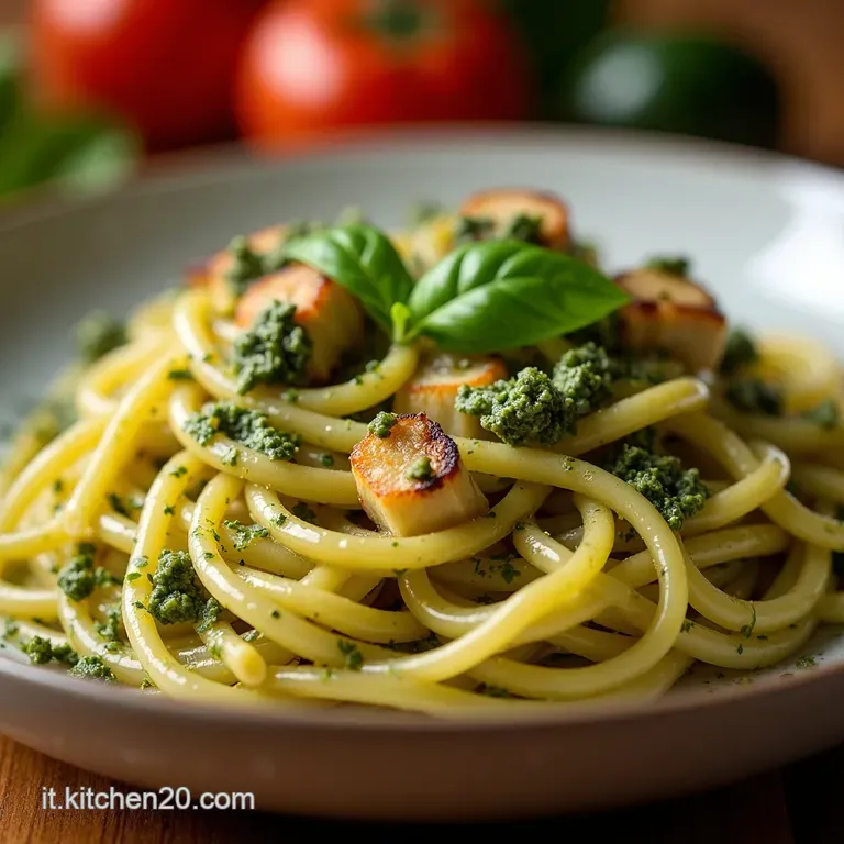 Pasta Pesto E Tonno Unesplosione Di Sapori Mediterranei presentation