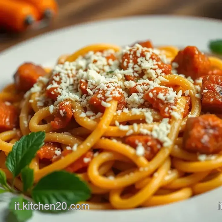 Pasta Zucca e Salsiccia: Autumnal Delight