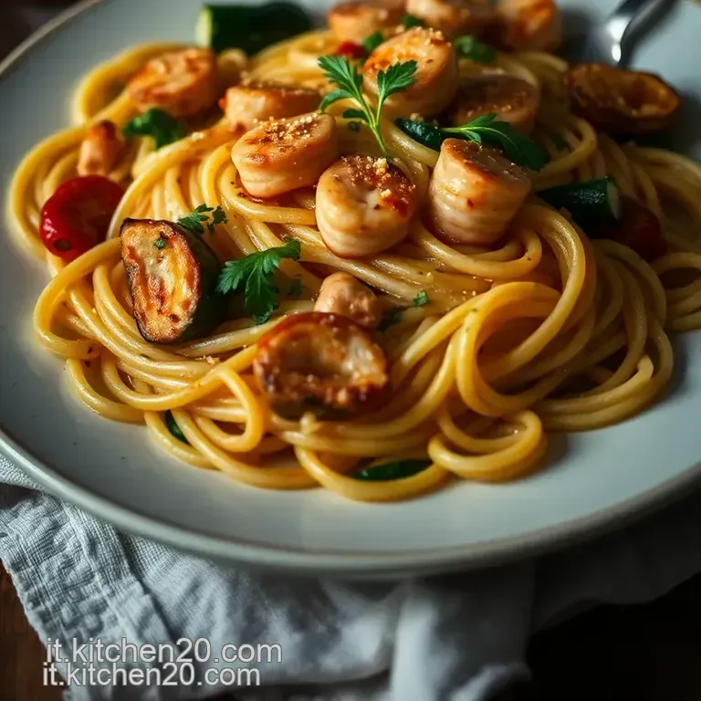 Pasta Zucchine E Gamberetti: Ricetta Facile presentation