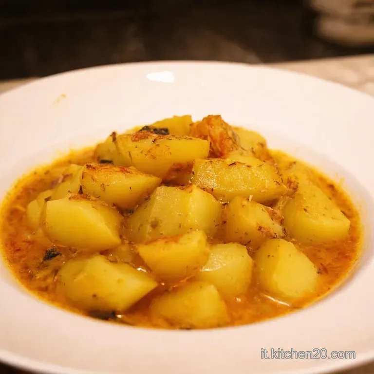 Patate in Padella Ricetta Della Nonna presentation