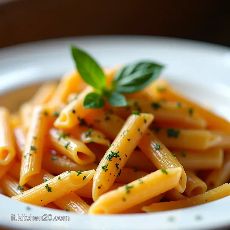 Penne al Baffo alla Romana Rivisitata
