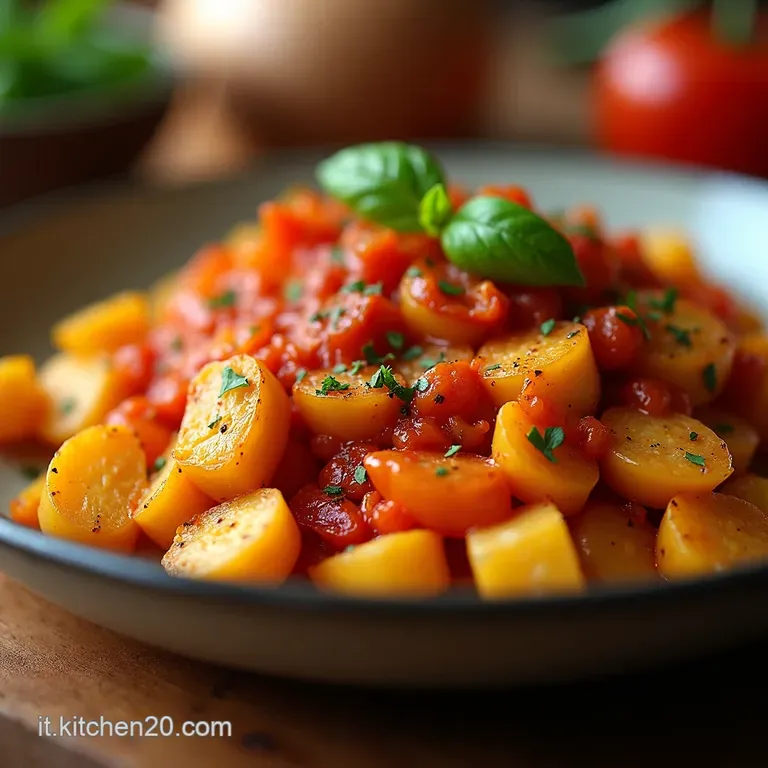 Peperoni E Patate Al Microonde La Ricetta Sprint presentation