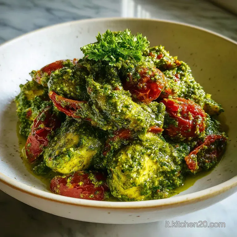 Pesto alla Trapanese: Ricetta Siciliana a Crudo