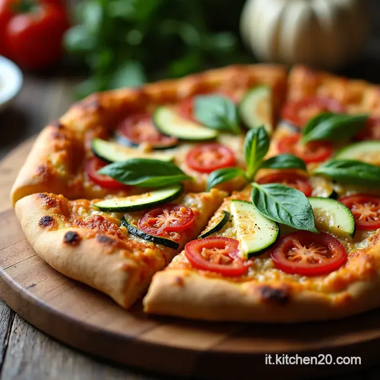 Pizza di Zucchine Capricciosa Bella Estate