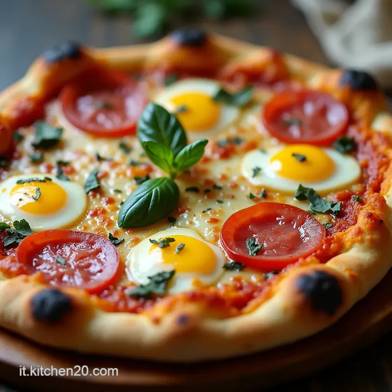 Pizza Rustica Ricca Scarola Saltata Stracchino Filante e Cuore di Salame