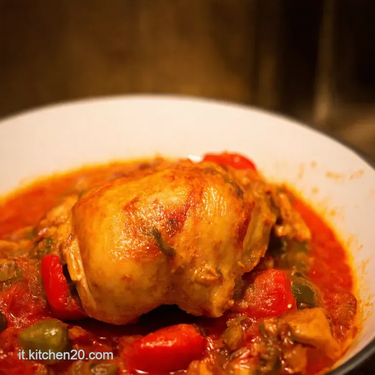 Pollo Con Peperoni Alla Nonna Un Classico Italiano presentation