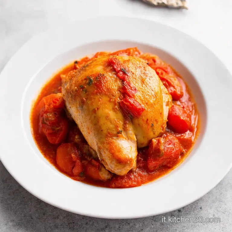Pollo con Peperoni alla Nonna Un Classico Italiano