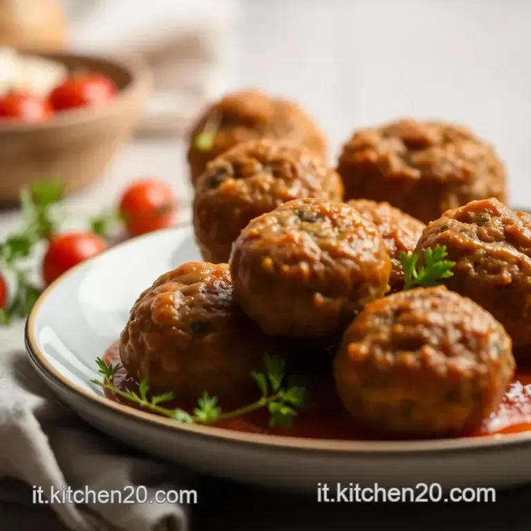 Polpette Della Nonna presentation