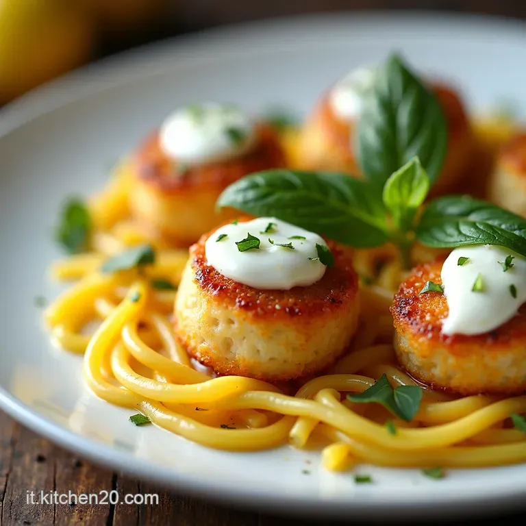 Polpette di Tonno e Ricotta al Limone Un Morbido Sogno di Mare