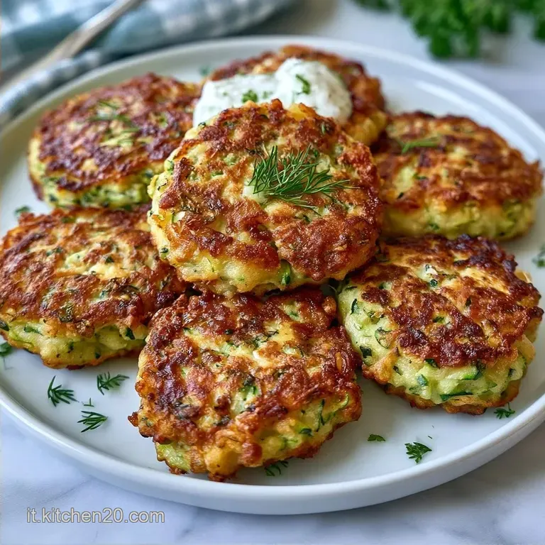 Polpette Zucchine Ricotta Croccanti