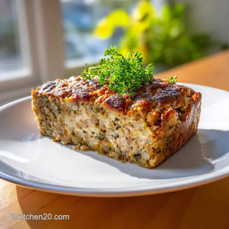 Polpettone di Lenticchie e Patate: Secondo Vegetariano