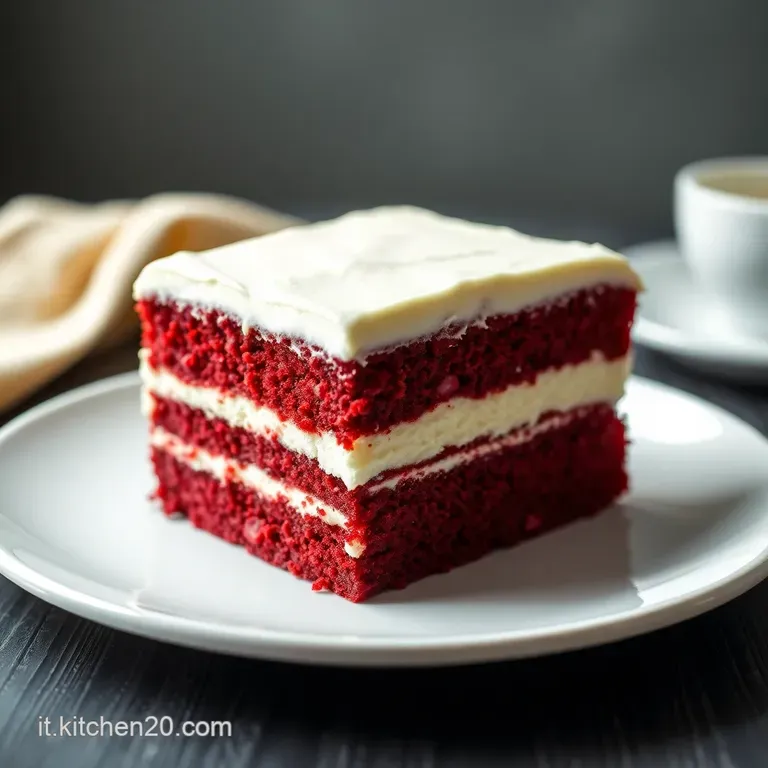 Red Velvet Cake con un Tocco di Passione