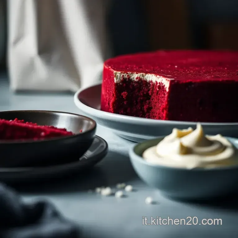 Red Velvet Cake: Un Classico Americano Rivisitato presentation