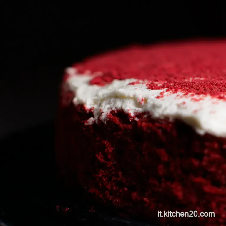 Red Velvet Cake: Velluto Rosso Americano Con Un Tocco Italiano presentation