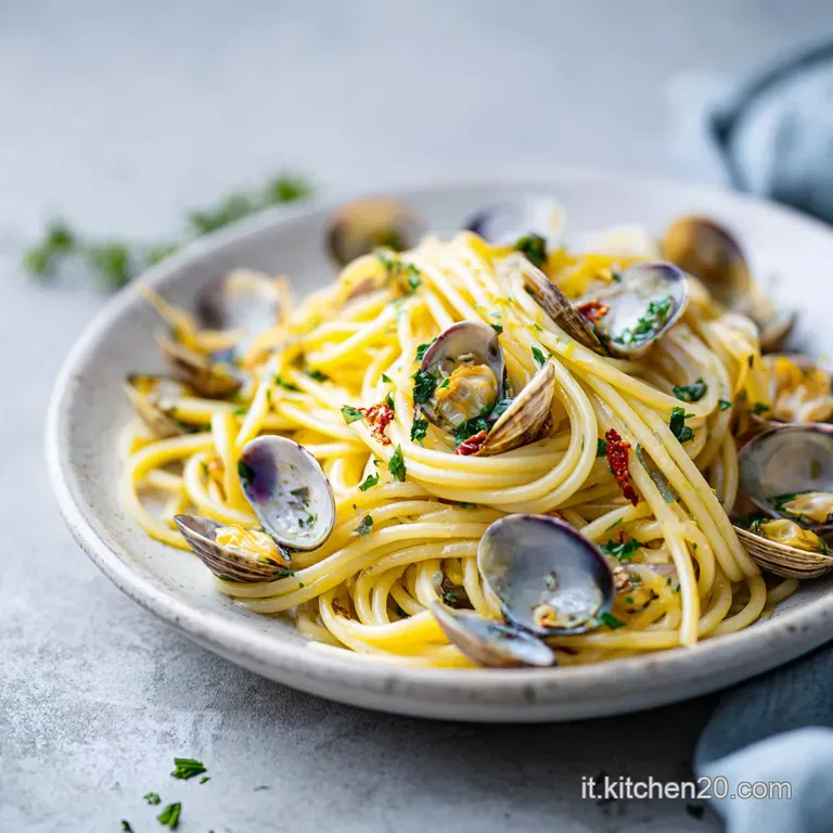 Ricetta Spaghetti con le Vongole: Crema Naturale