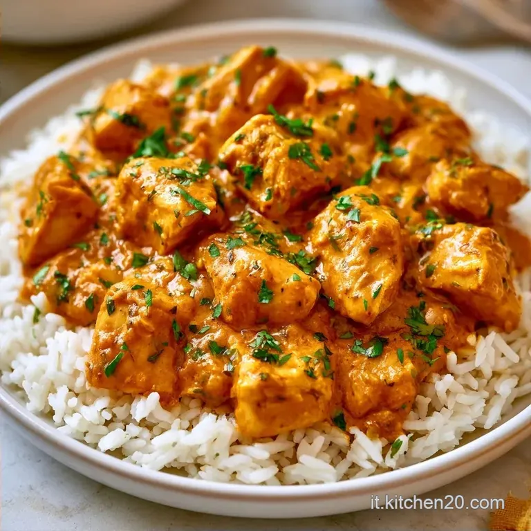 Riso Con Pollo Al Curry Cremoso con Latte di Cocco