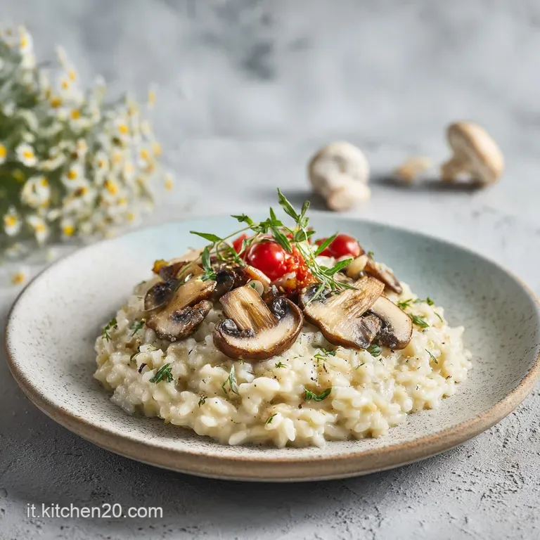 Risotto ai Funghi: La Tecnica per una Mantecatura Perfetta