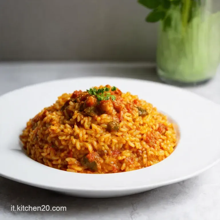 Risotto al Rag&ugrave; LAbbraccio Cremoso della Domenica