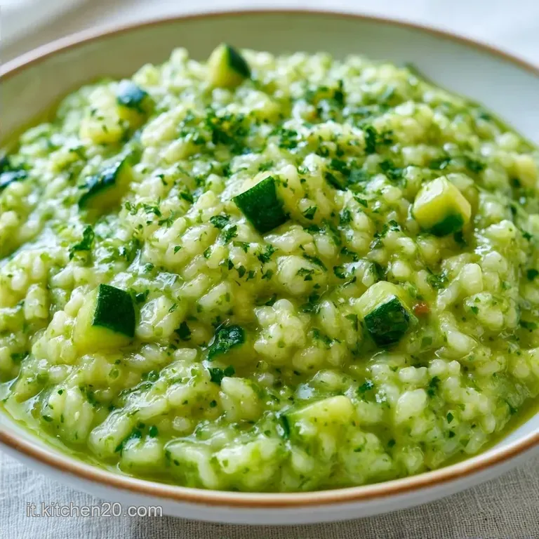 Risotto Alle Zucchine Cremoso