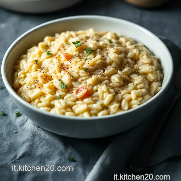 Risotto Allo Zafferano: Ricetta Tradizionale presentation