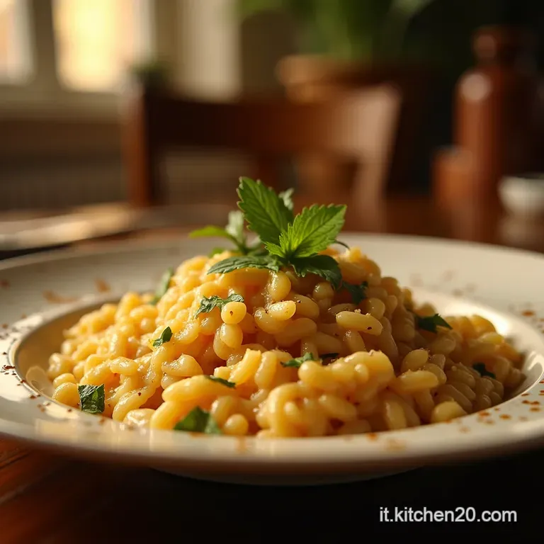 Loro Di Milano Risotto Alla Milanese Autentico E Cremoso presentation