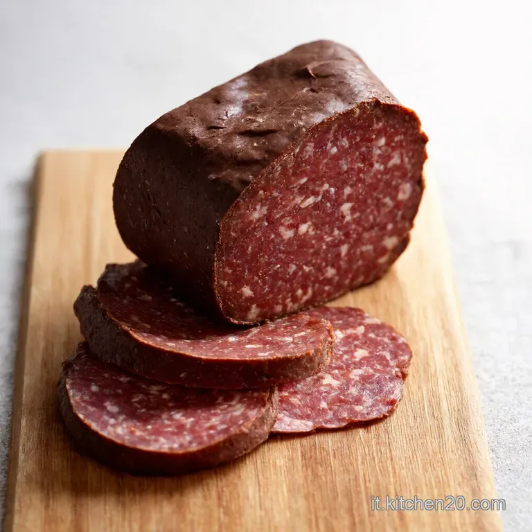 Salame al Cioccolato della Nonna