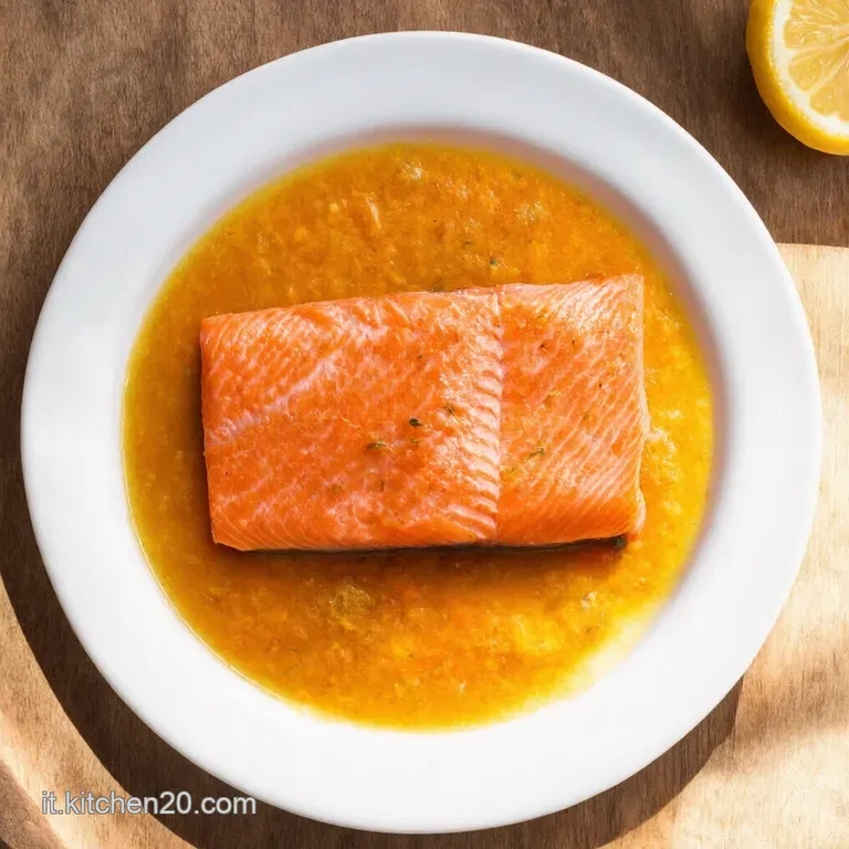 Salmone Croccante al Limone e Capperi