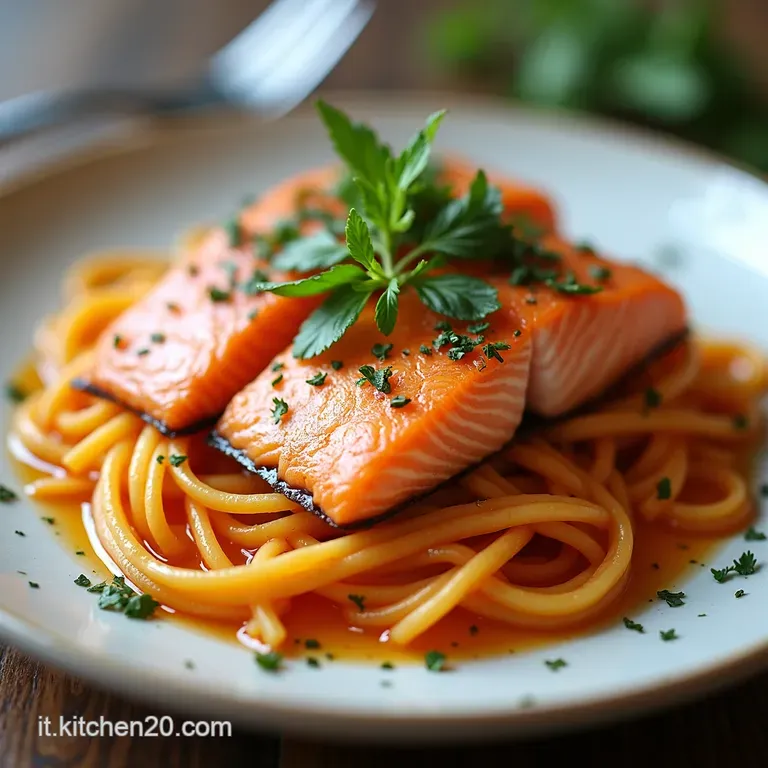 Salmone in Padella alla Mediterranea