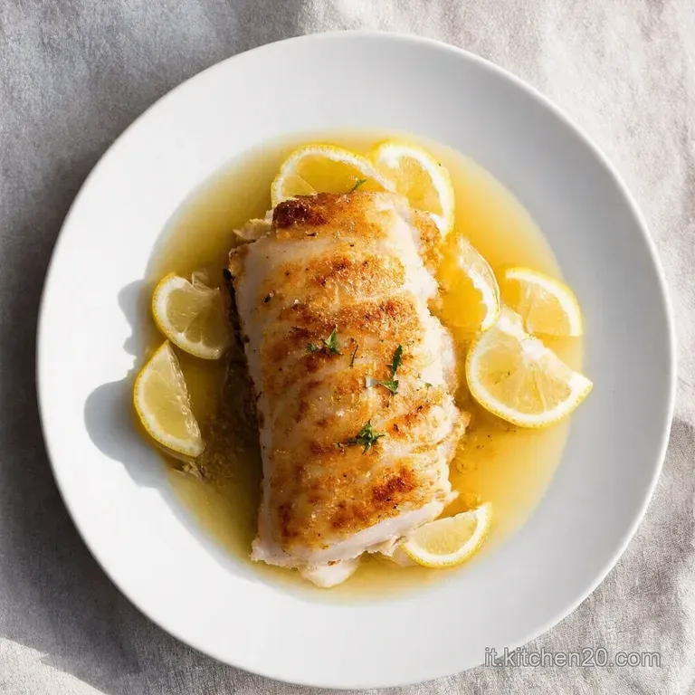 Scaloppine al Limone Ricetta Originale