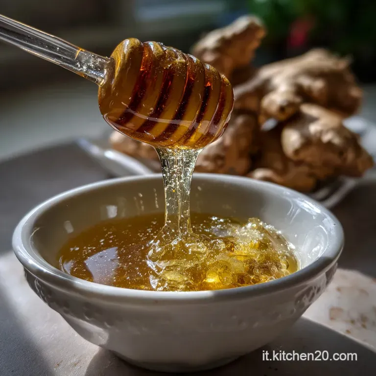 Sciroppo Miele Limone Zenzero: Elixir Naturale