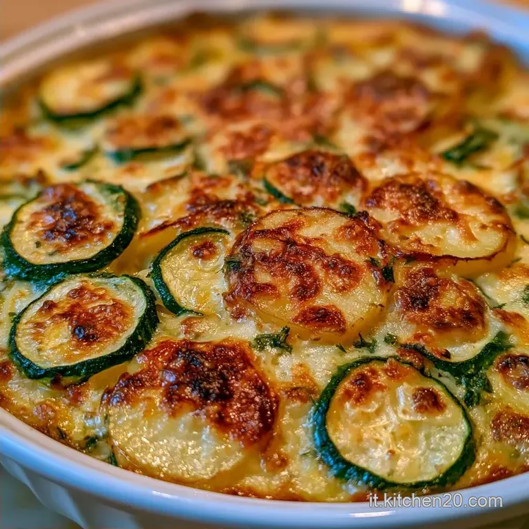 Sformato Zucchine Patate: Cuore Tenero