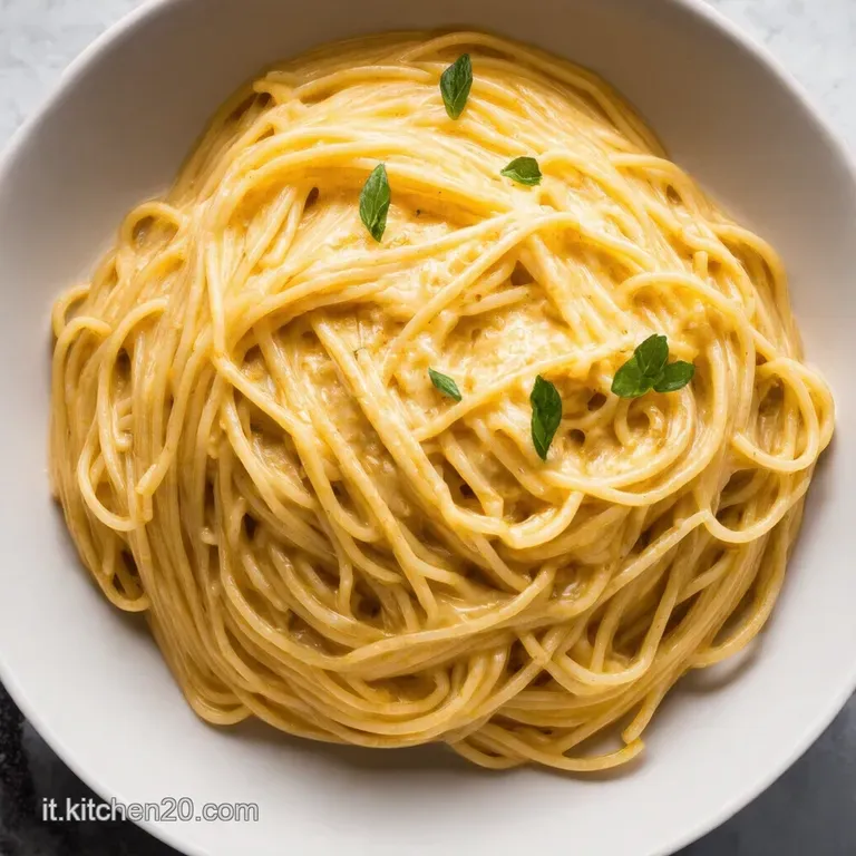 Spaghetti alla Crema di Fiori di Zucca