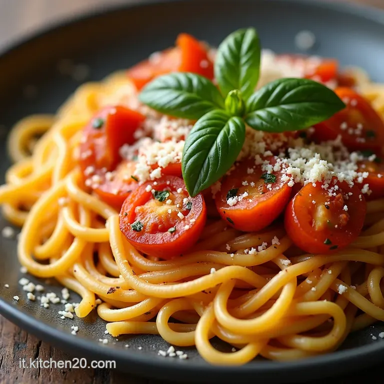Spaghetti alla San Giuannidde Puglia on a Plate