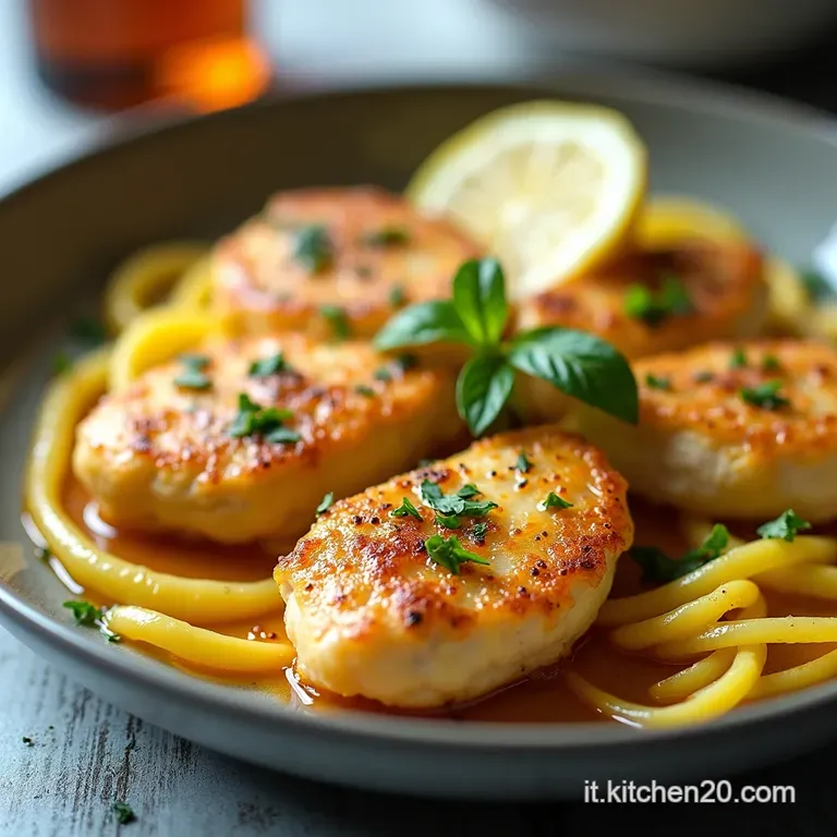 Straccetti di Pollo al Limone