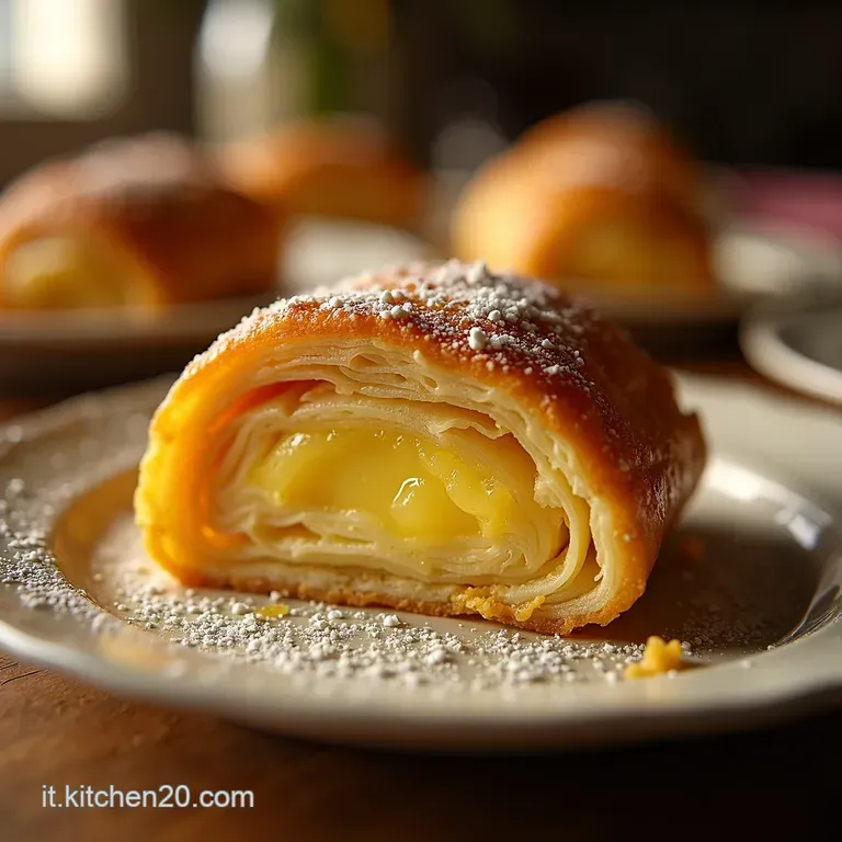 Strudel Di Mele E Cannella La Sfida Della Sfoglia Tirata a Mano O La Comodit&agrave; Della Pasta Bris&eacute; presentation