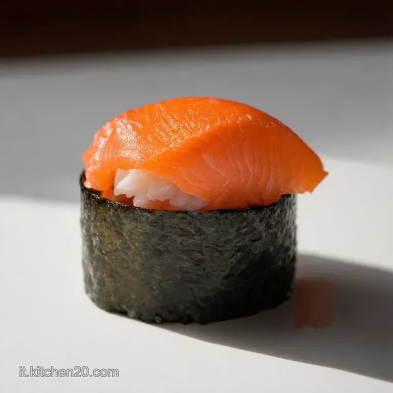 Sushi AllItaliana con Salmone Un Boccone di Felicit&agrave; Veloce