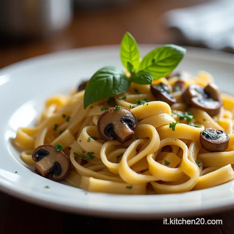Tagliatelle ai Funghi Un Classico Rivisitato