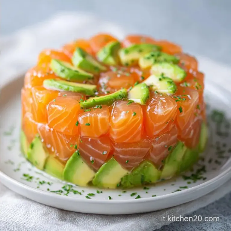 Tartare di Salmone Gourmet: Antipasti Freddi