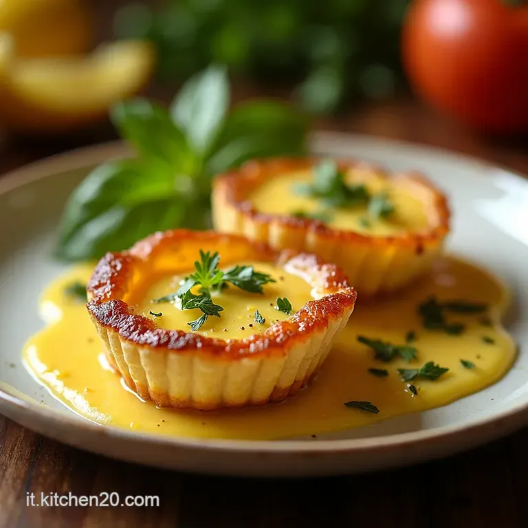 Tartellette Al Limone E Meringa Bruciata presentation
