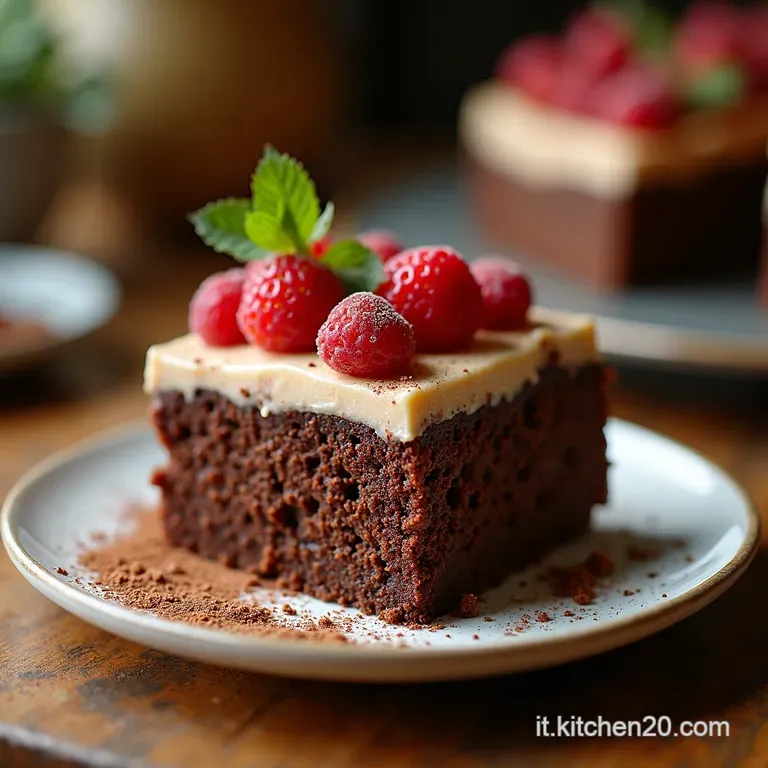 Torta 5 Minuti Al Cacao La Ricetta Facile E Veloce presentation