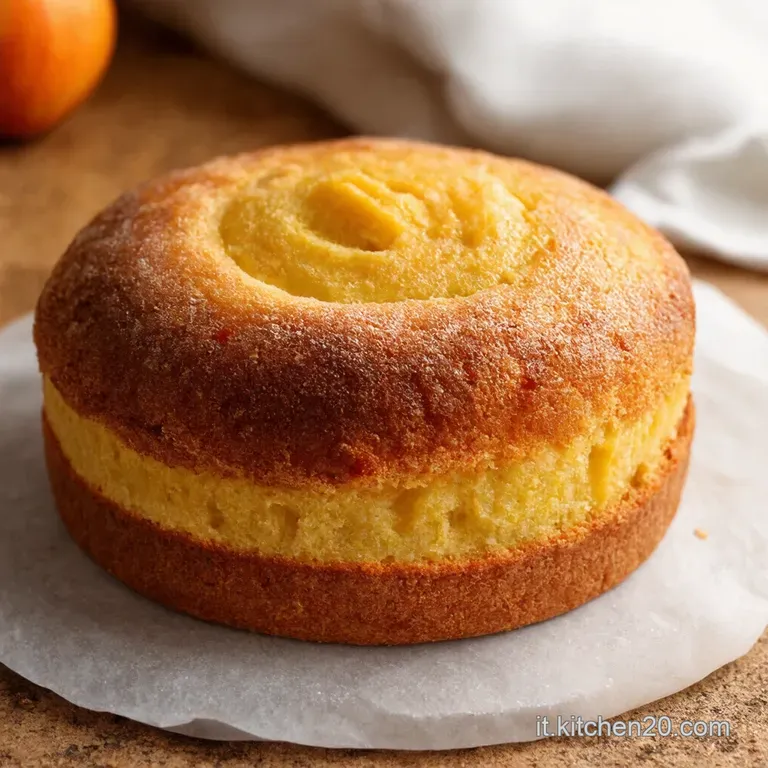 Torta ai Cachi e Mandorle Senza Burro