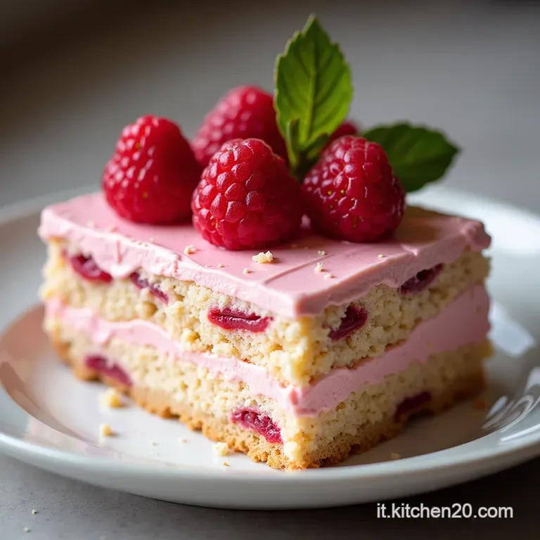 La Nuvola Rosa Torta Chiffon Leggerissima alle Fragole Fresche con Velo di Panna Montata