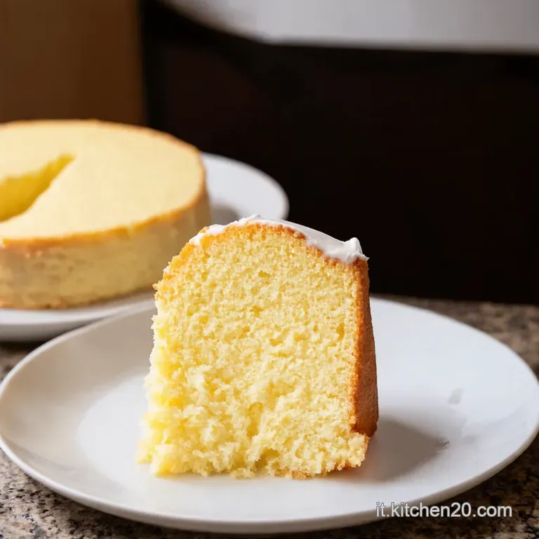 Torta Chiffon Soffice Come Una Nuvola presentation