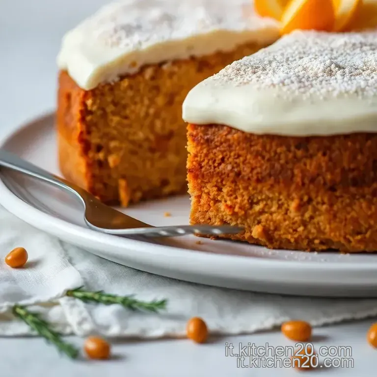 Torta Di Carote Soffice: La Ricetta Di Casa presentation