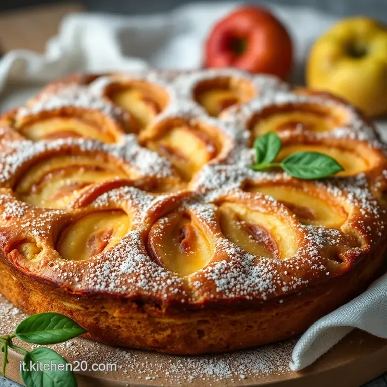 Torta Di Mele Della Nonna: Rustica presentation