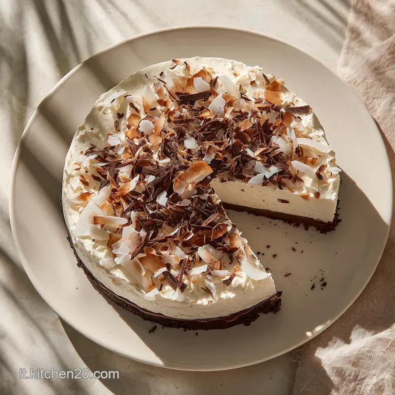 Torta Fredda Cocco Cioccolato Vellutata
